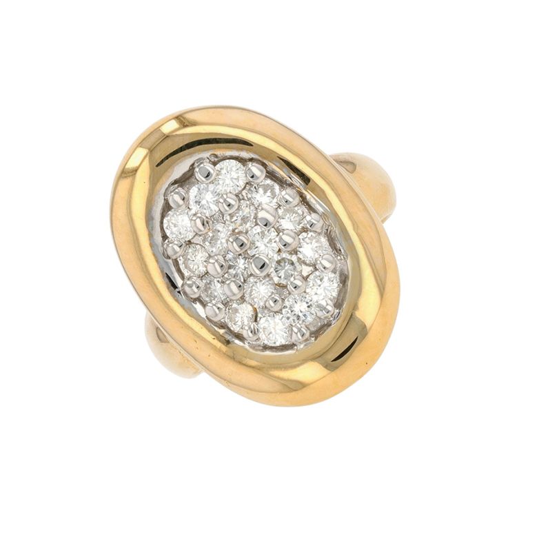 Acheter Bague diamants 0.71 carat 2 ors 8.56g Comme neuf - 2100,00 € Bague diamants 0.71 carat 2 ors 8.56g Comme neuf - reconditionné disponible sur Gemme Les Bijoux
